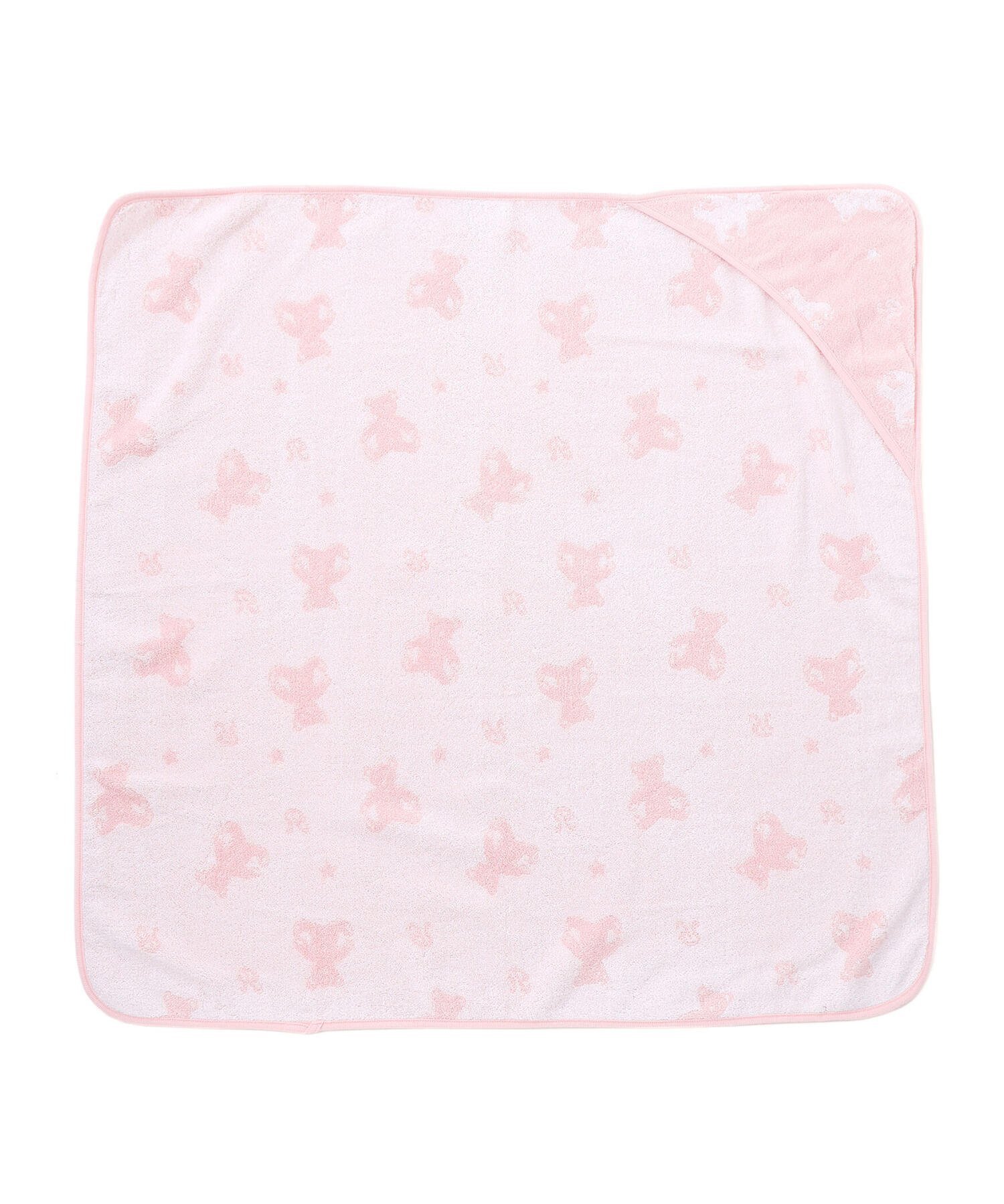 Жаккардовая пеленка Pile Bear Fillot de bebe reduction, Pink — фото 4