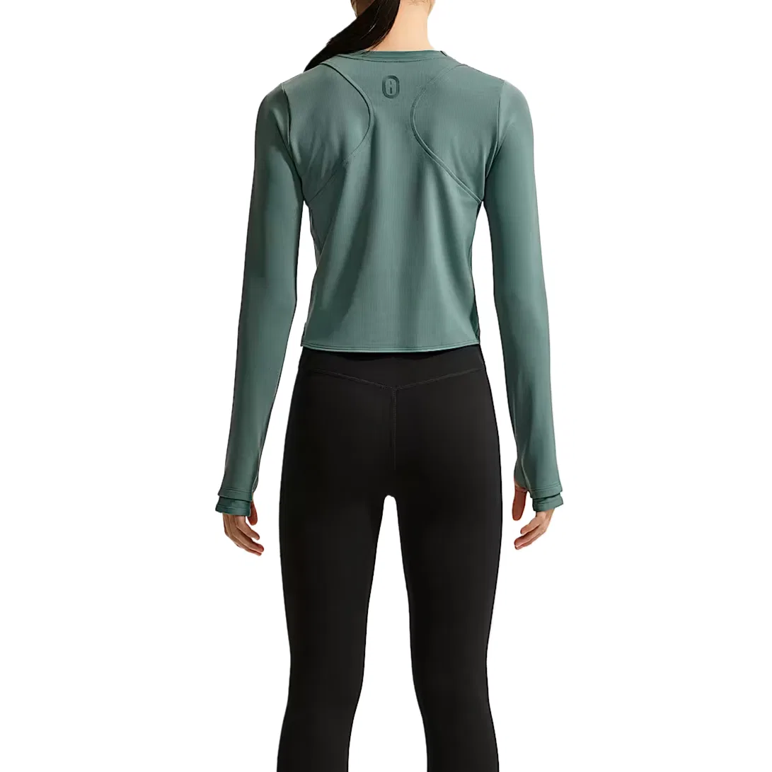 Футболка детская быстросохнущая Nike Quick Dry Crew Neck Mineral Slate Blue — фото 3