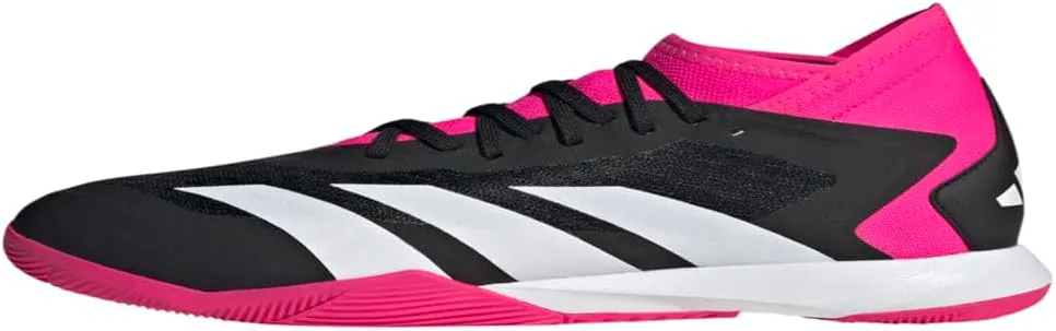 

Футбольные бутсы Adidas Predator Accuracy.3 Low для твердого поля, черный/белый/розовый