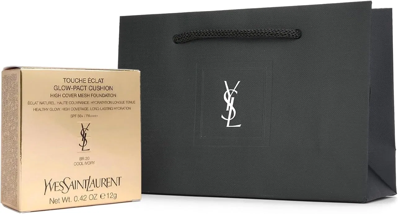 Тональная основа Yves Saint Laurent Radiant Touch Grow Pact SPF50+ PA+++ 12 г оттенок BR20 — фото 2