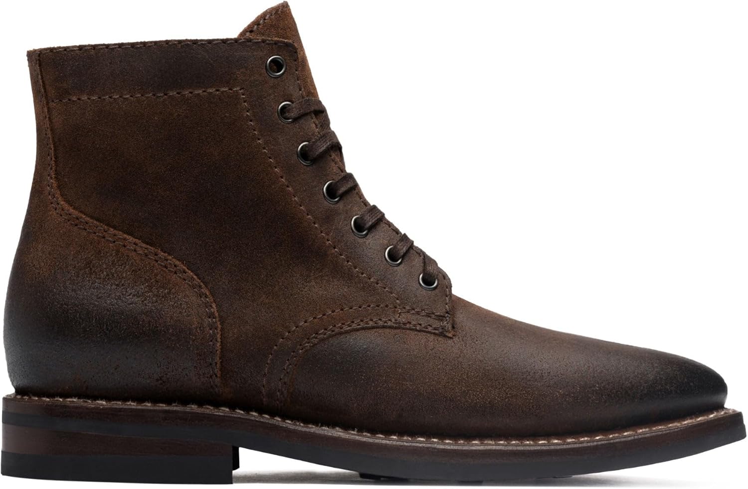 Мужские ботинки до щиколотки Thursday Boot Company President, Mocha - No Speed Hooks — фото 3