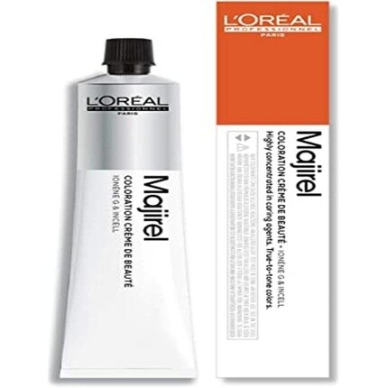 

Перманентная краска для волос Loreal #7.4 «Медный блондин» с ионами, 50 мл, Majirel