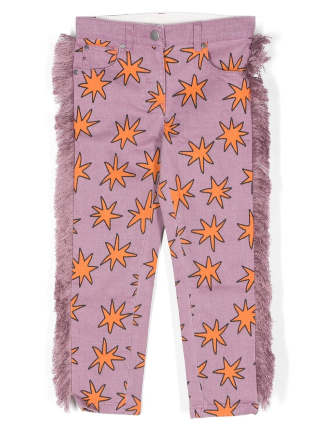 

Stella McCartney Kids яркие Звездные джинсы, фиолетовый