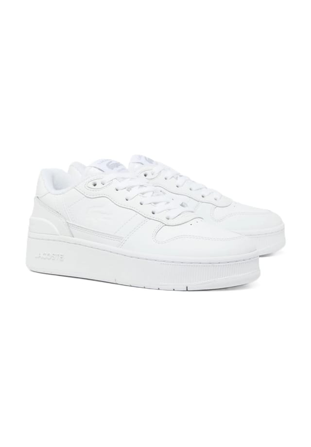 Кожаные кроссовки Lacoste, мультиколор