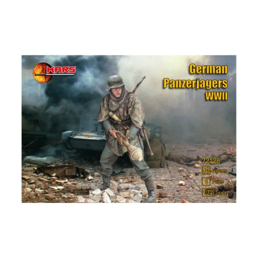 

Немецкие танковые егеря, World War II Miniatures (1:72) (Mars Figures)