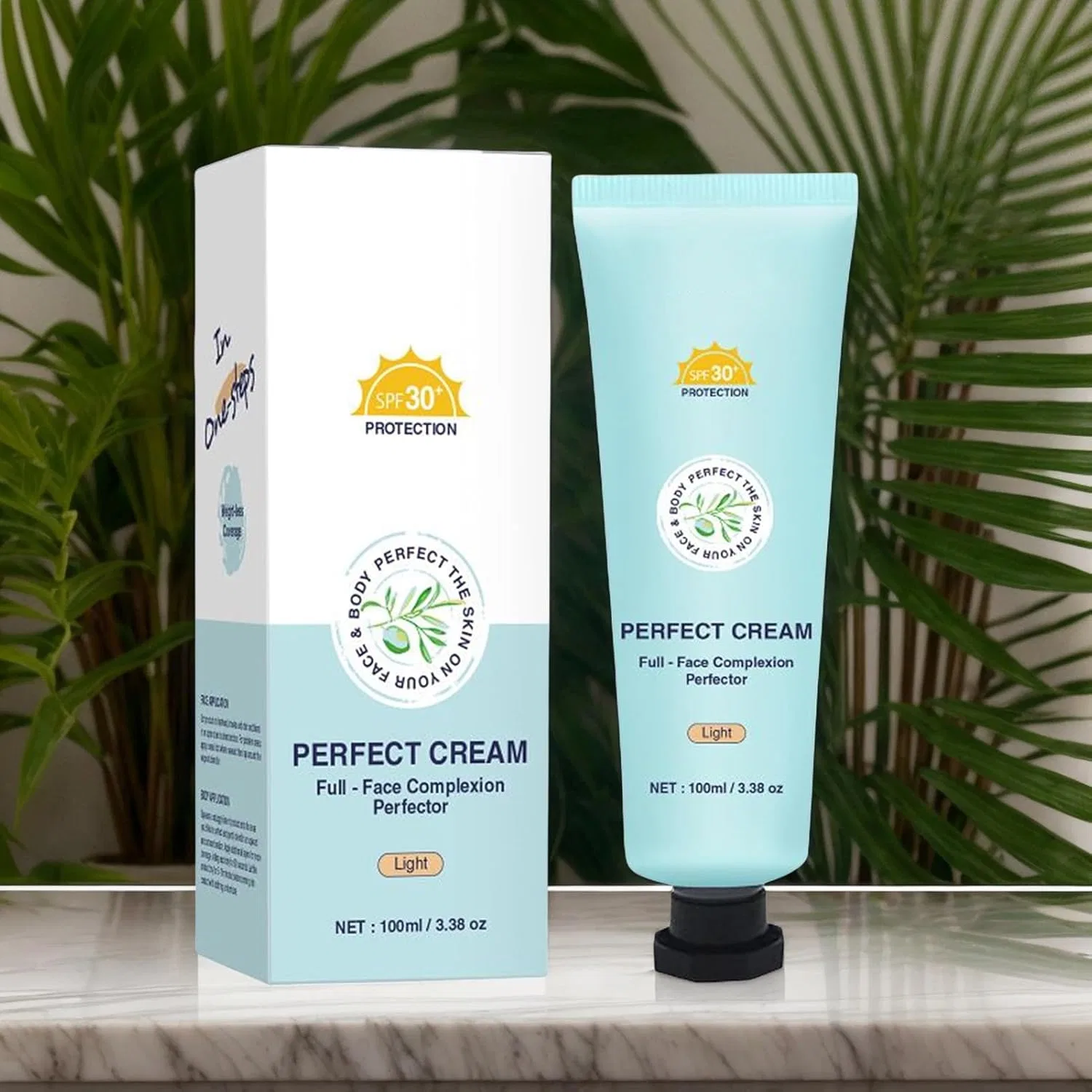 Тональный солнцезащитный крем для тела SPF 30+ Generisch, Light — фото 3