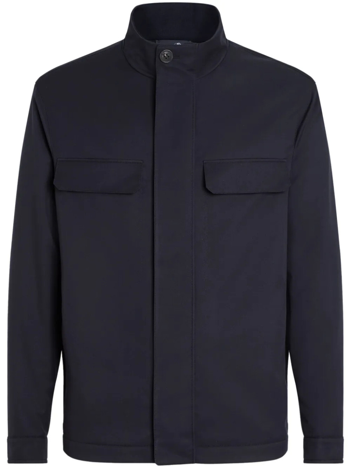 

Zegna куртка с накладными карманами, синий