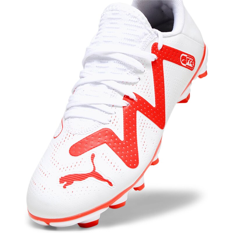 Футбольные бутсы для лужайки Future Play FG/AG JR Puma, белый — фото 4