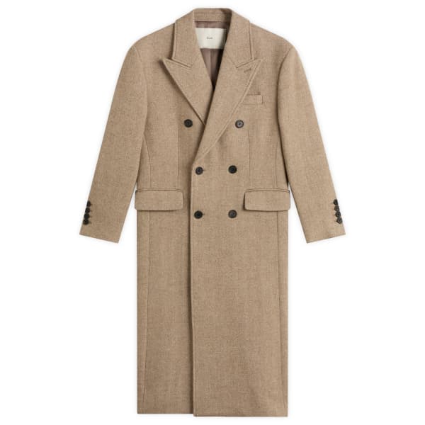 

Пальто из двойной шерсти, сшитое на заказ Dunst, Beige Herringbone