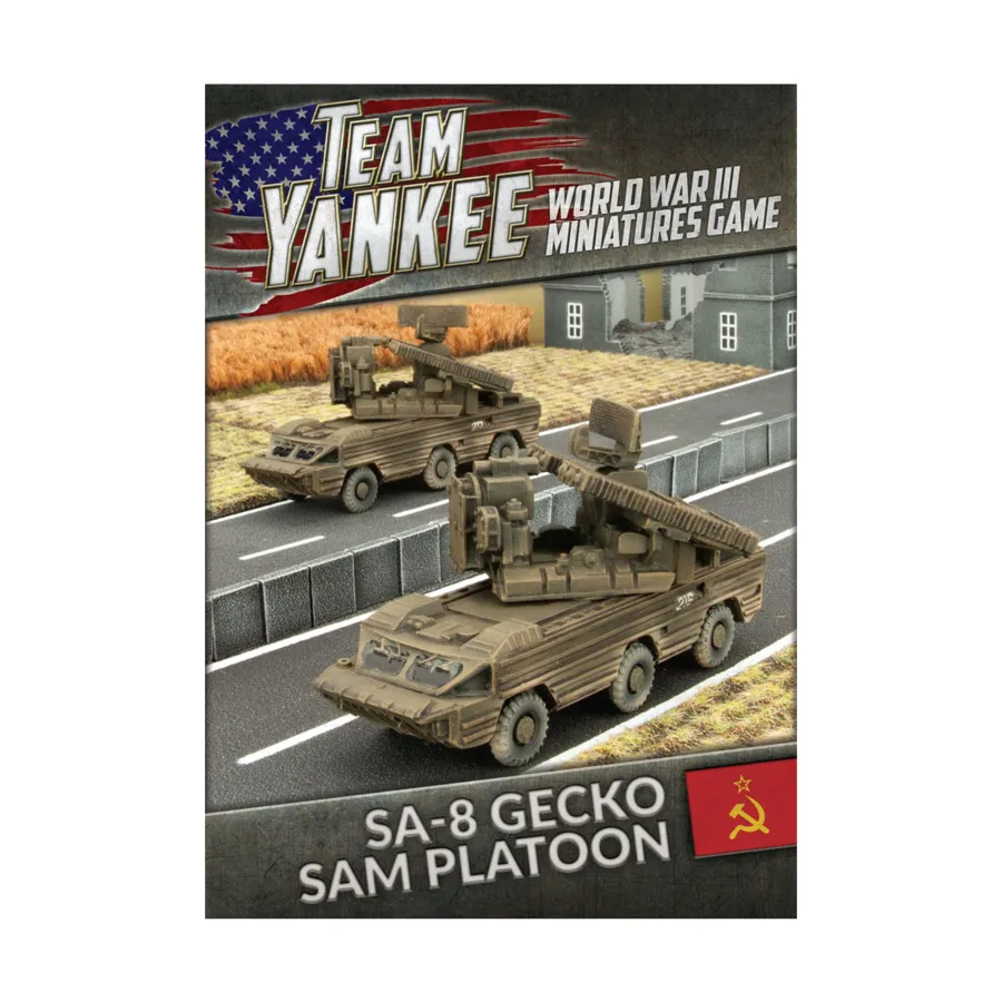 

Взвод SA-8 Gecko Sam, Team Yankee - World War III - Soviet Army (1:100)