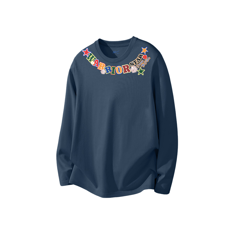 

Футболка Unisex Crew Neck Moderate Straight Fit WARRIOR, haze синий