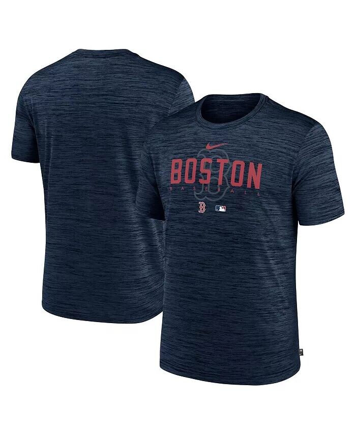 

Мужская темно-синяя футболка Boston Red Sox Authentic Collection Velocity Performance Practice Nike
