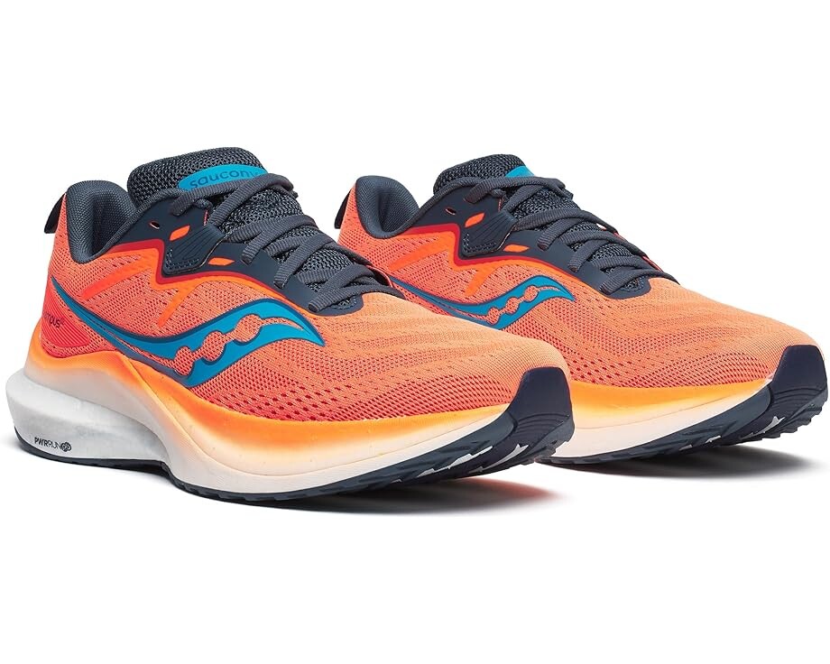 

Кроссовки Saucony Tempus 2, цвет Viziorange/Dusk, Оранжевый, Кроссовки Saucony Tempus 2, цвет Viziorange/Dusk