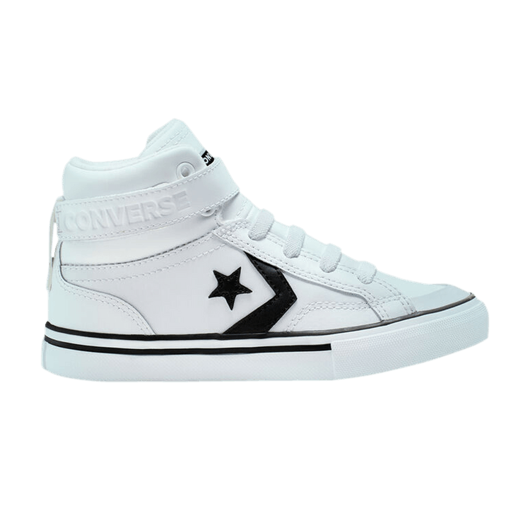

Кроссовки Converse Pro Blaze Strap High GS 'White Black', белый