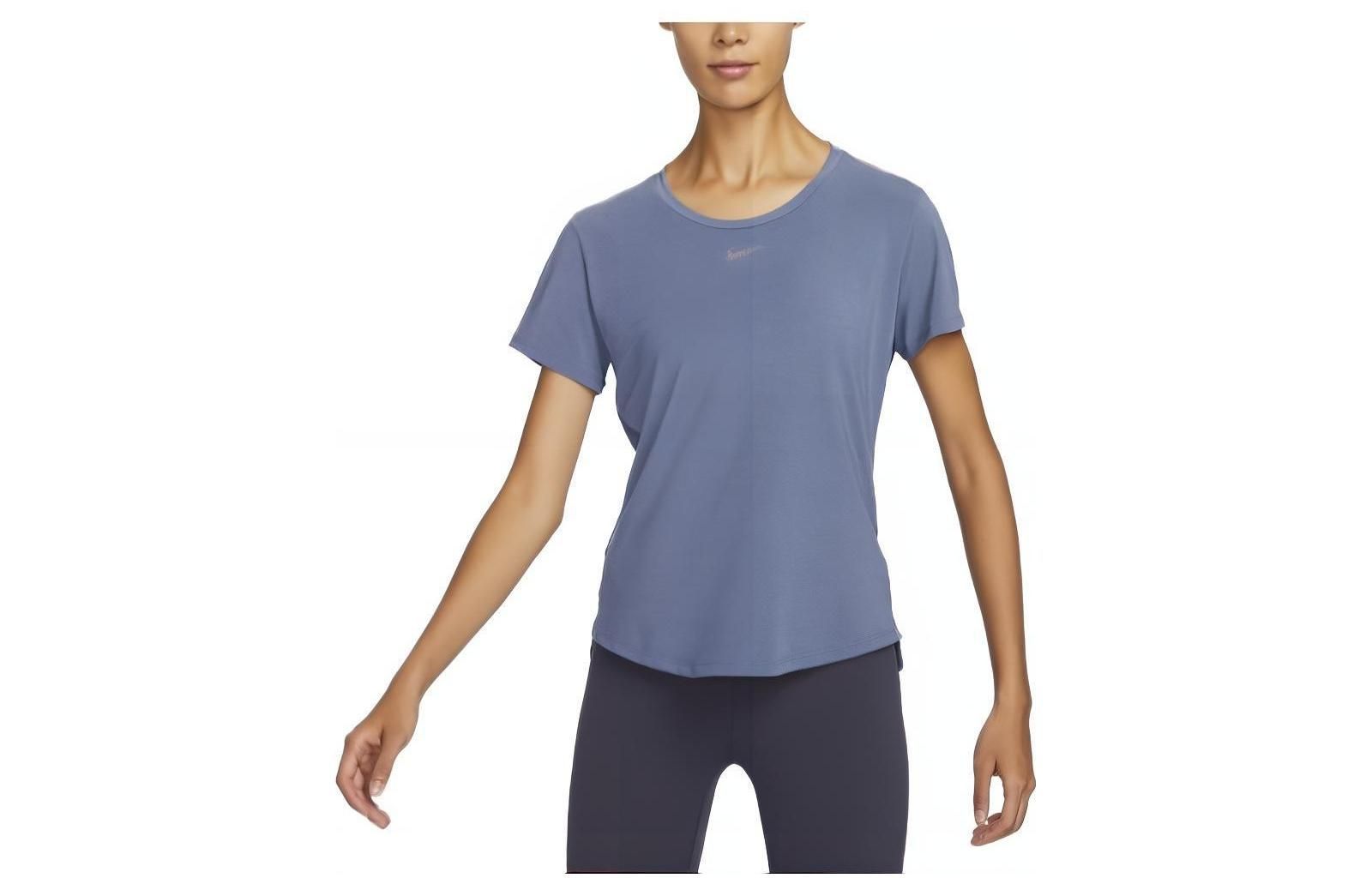 Футболка Dri Fit Regular женская смесовая синяя Nike