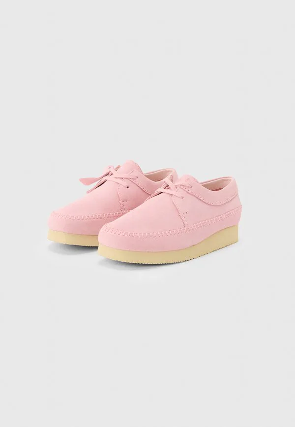 Повседневные ботинки на шнуровке weaver Clarks Originals, Pink — фото 2