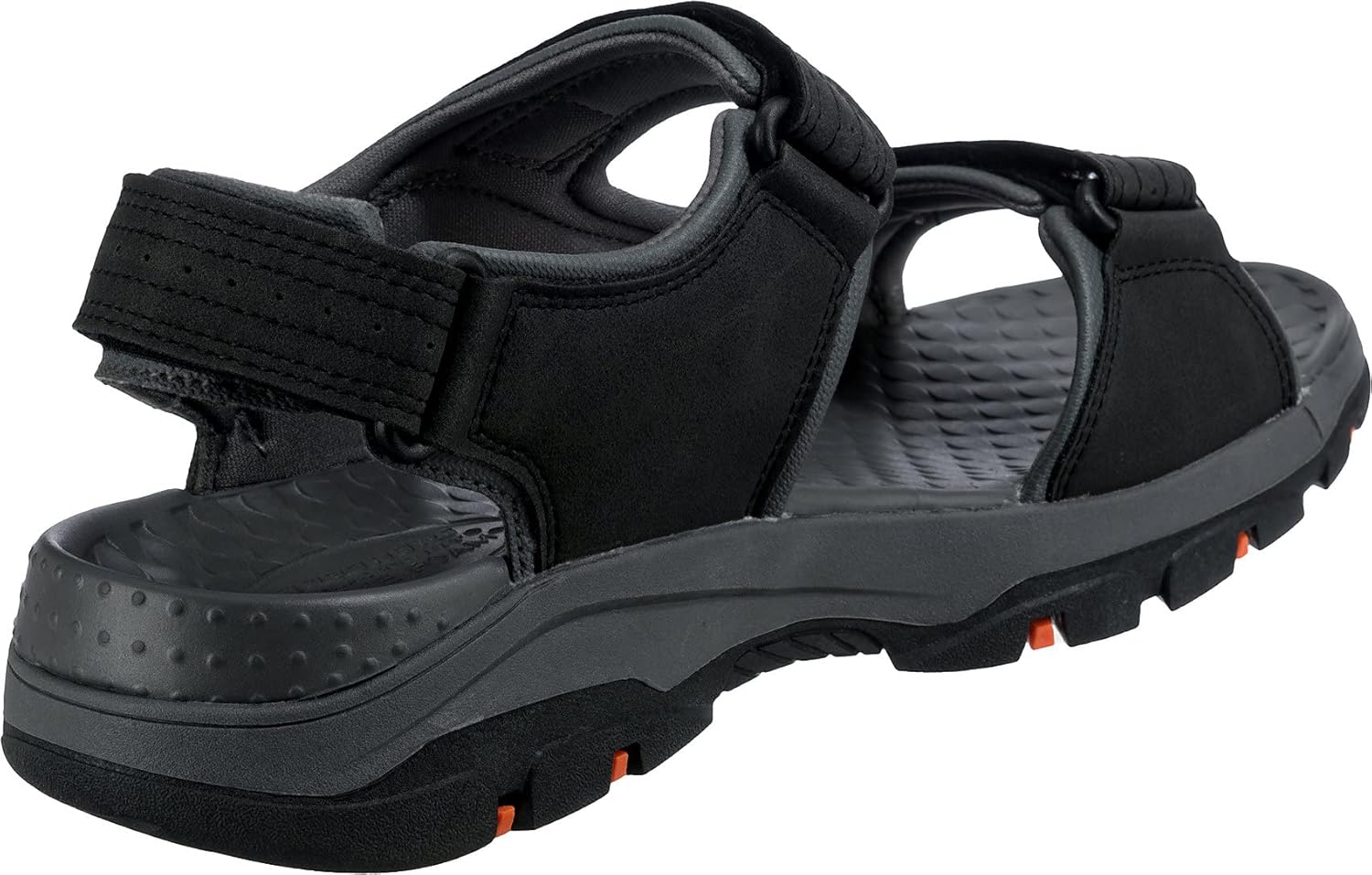 Мужские сандалии Skechers Tresmen-Garo с открытым носком для воды, черный — фото 4