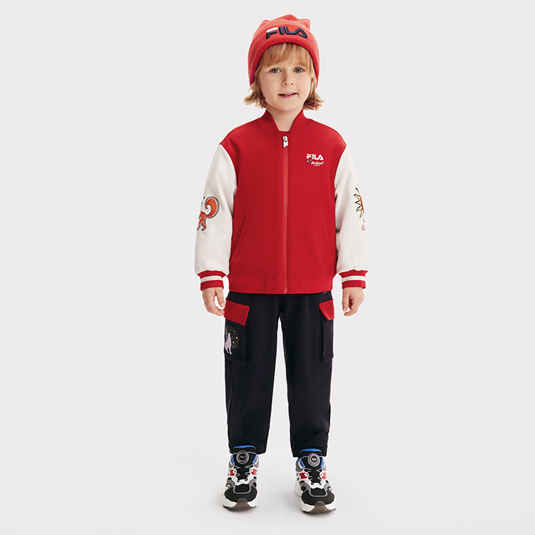 FILA KIDS Куртка-пуховик FILA Legend Red для детей 3-7 лет — фото 4