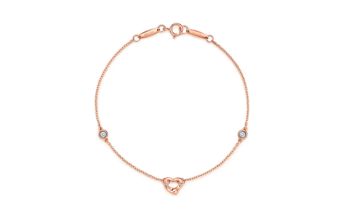 

TIFFANY & CO. Браслет женский розовое золото