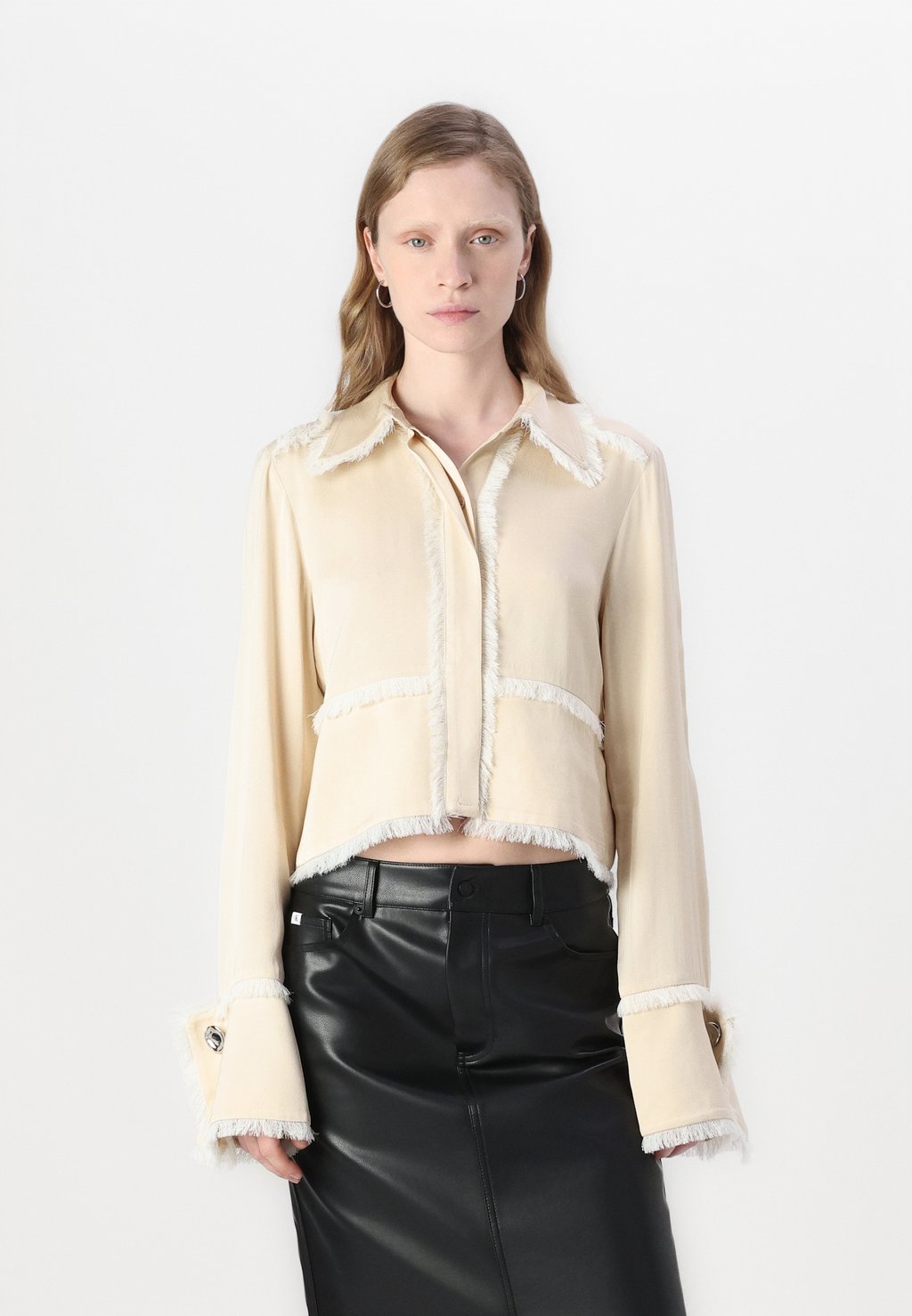 

Блузка на пуговицах EMMIE MATTE DAY Birger et Mikkelsen, бежевый