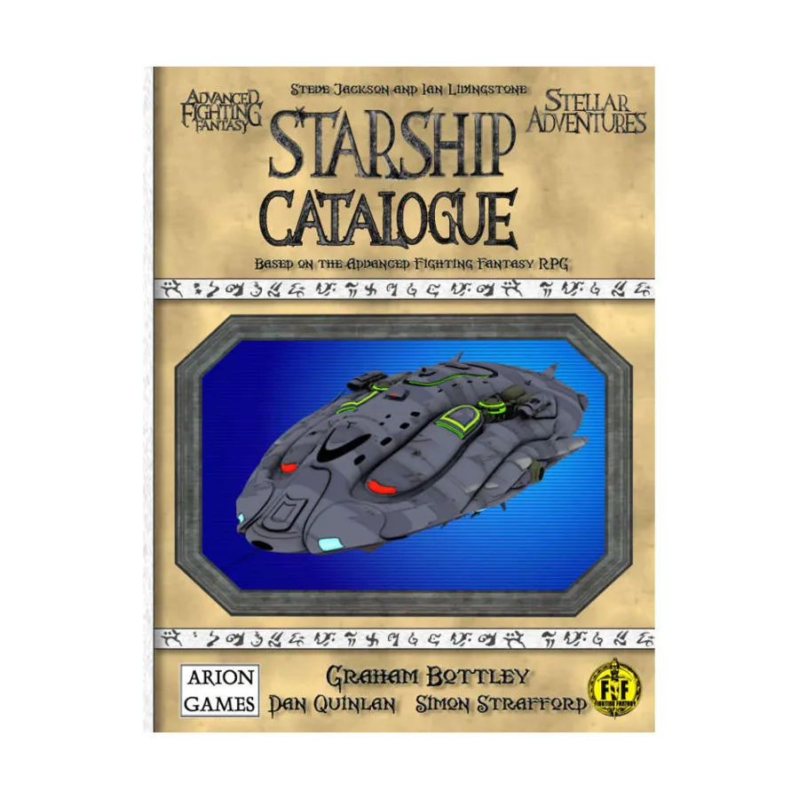 

Starship Catalogue, Advanced Fighting Fantasy (2nd Edition), мягкая обложка