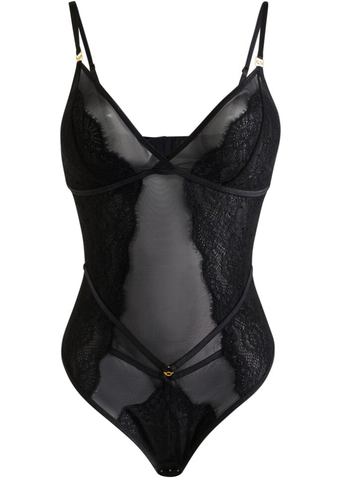 

Тело-струна без косточек Bodyflirt, черный