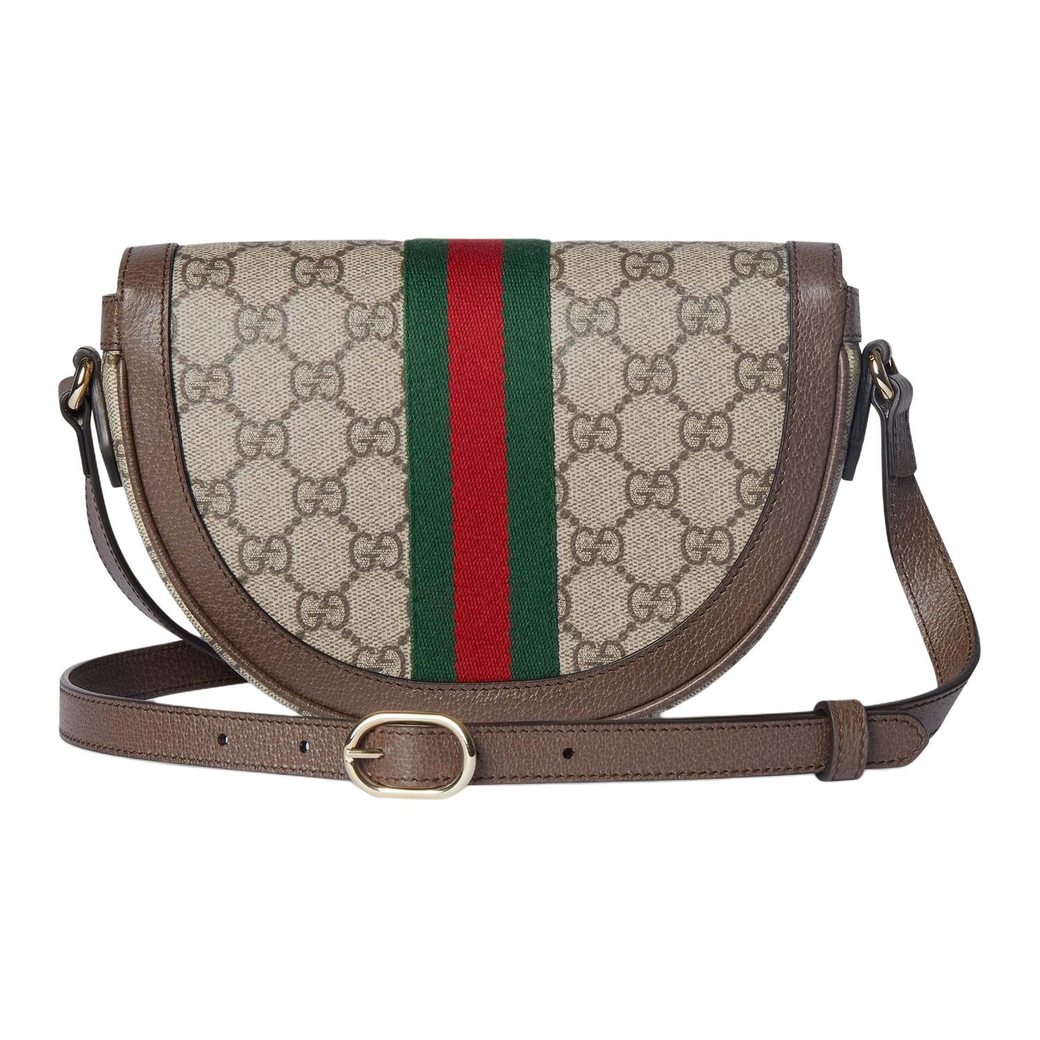 Женская сумка Gucci Ophidia через плечо, маленькая — фото 4