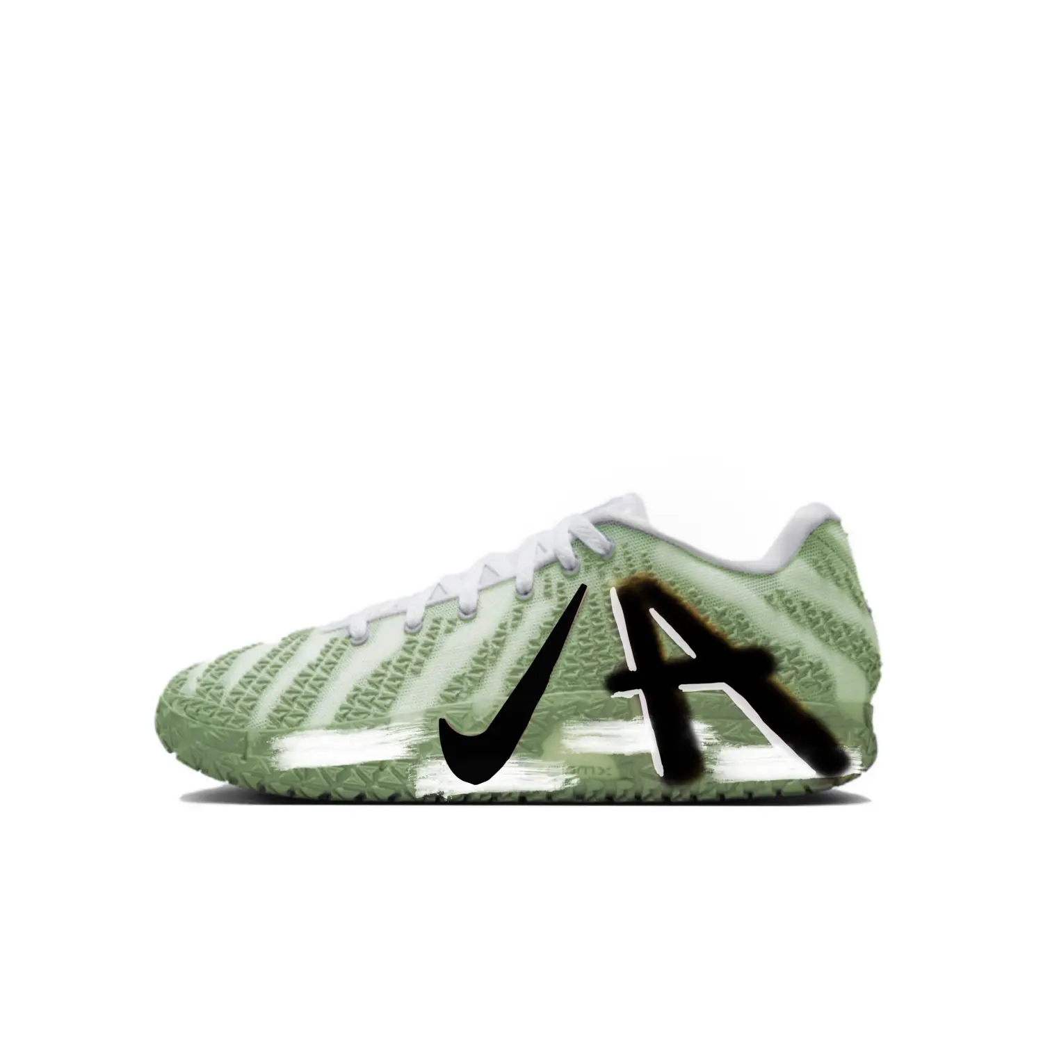 

Кроссовки баскетбольные Ja Morant 3 Abrasion Resistant Low top Unisex Nike, зеленый