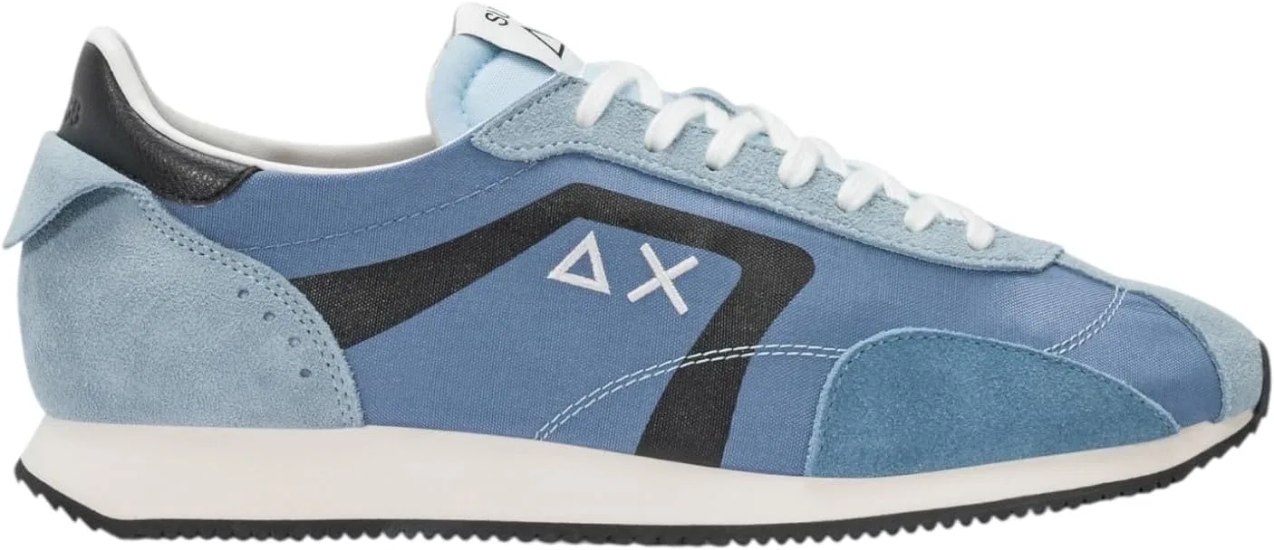 Кроссовки SUN68 Men's Easy Runner Accessories, Blue Clair — фото 2