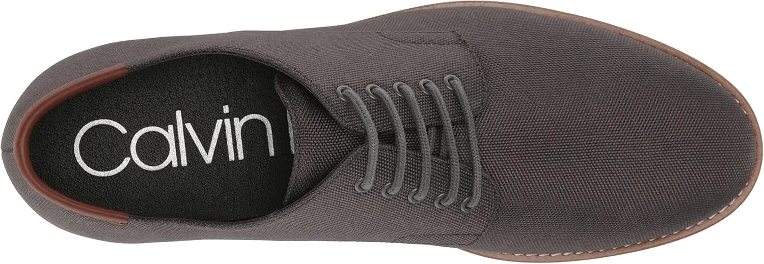 Лоферы Calvin Klein Men's Mens Adeso Oxford, темно-серый — фото 3