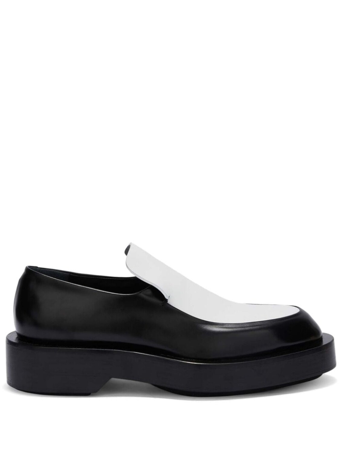 

Jil Sander глянцевые лоферы, черный