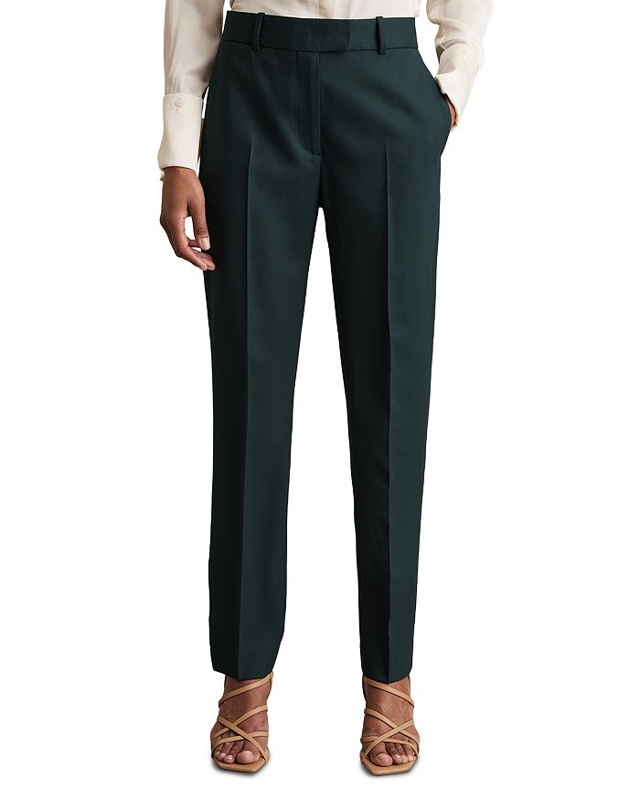 

Узкие брюки Jade Slim Leg Petites REISS, зеленый