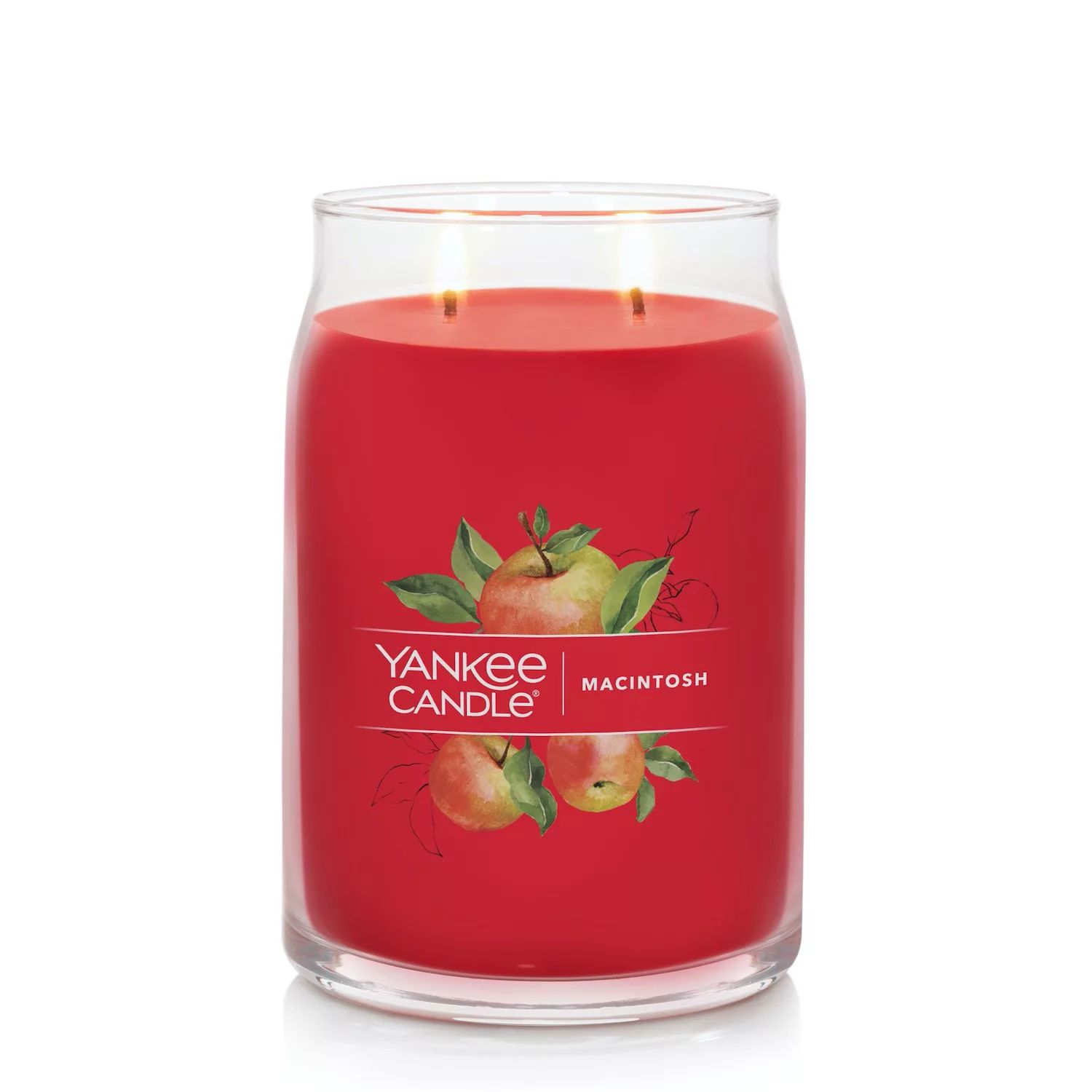 

Yankee Candle Macintosh, 20 унций. Фирменная большая банка для свечей