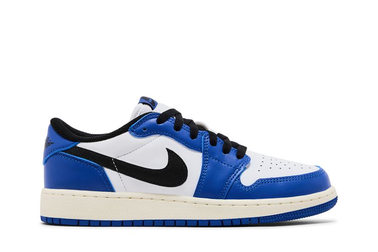 

Кроссовки Air Jordan 1 Retro Low OG GS Game Royal, синий