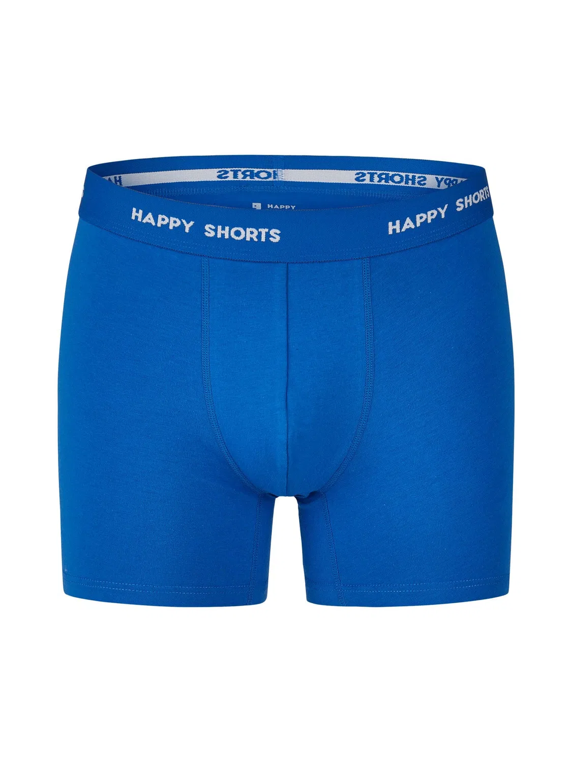 Боксеры из джерси, Happy Shorts, неон лайм/синий — фото 3