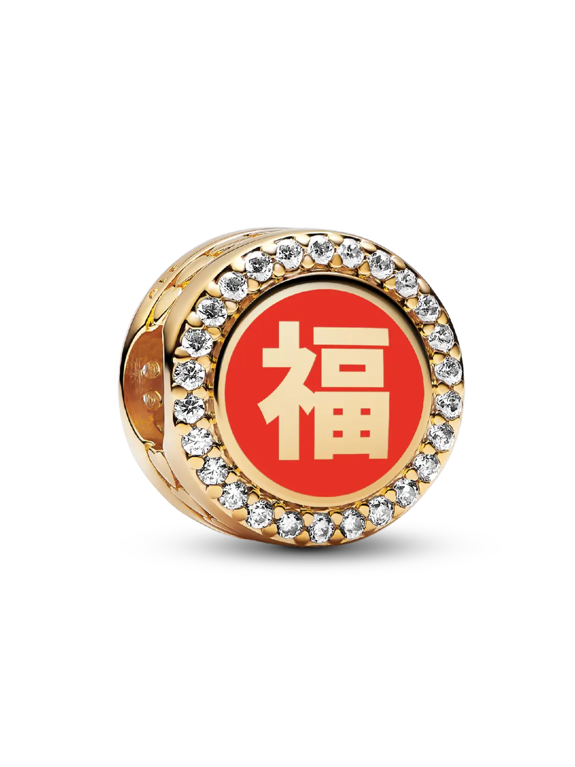 

Шарм Pandora Chinese Fortune & Prosperity, 14-каратное золотое покрытие