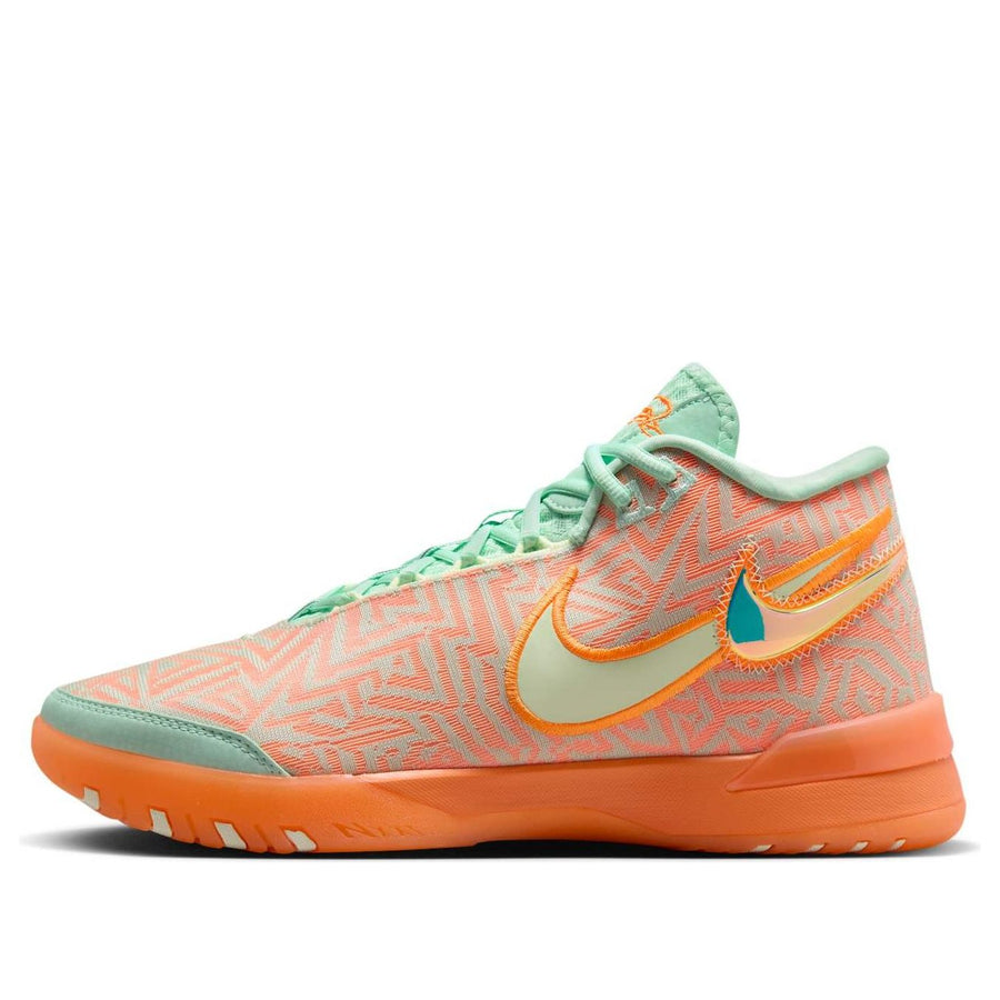 

Кроссовки Nike LeBron NXXT Genisus 'Mint Foam Bright Citrus', оранжевый