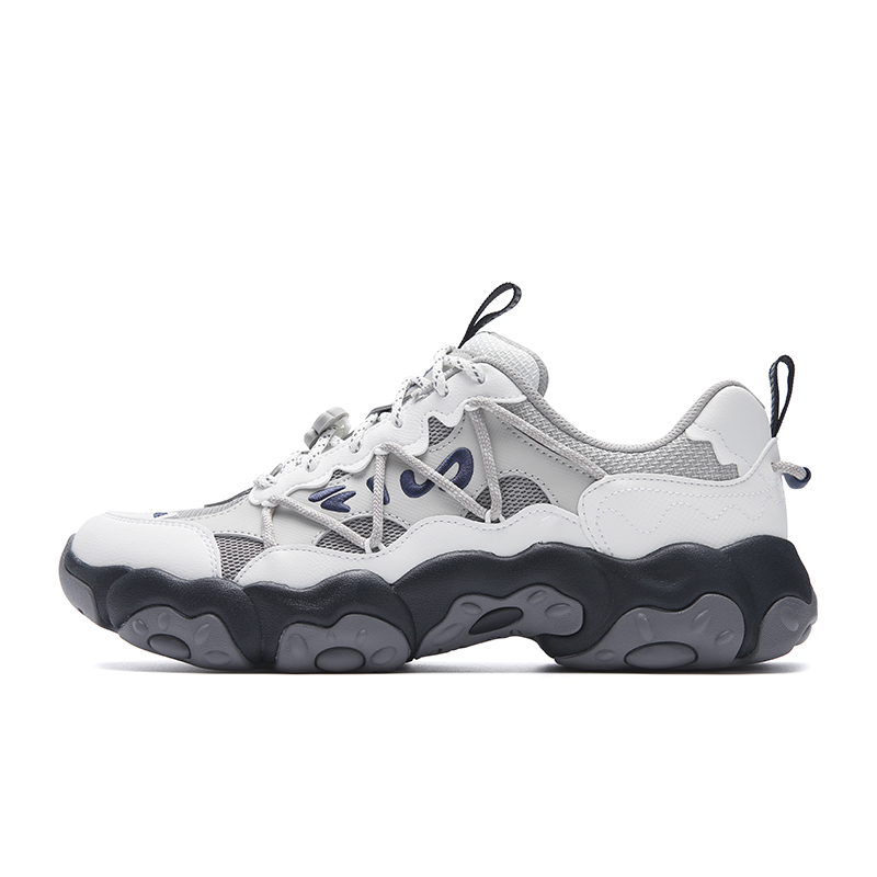 

Кроссовки FLUID 6 с амортизацией, износостойким покрытием, легкие и массивные, мужские Fila, bright белый/dove серый