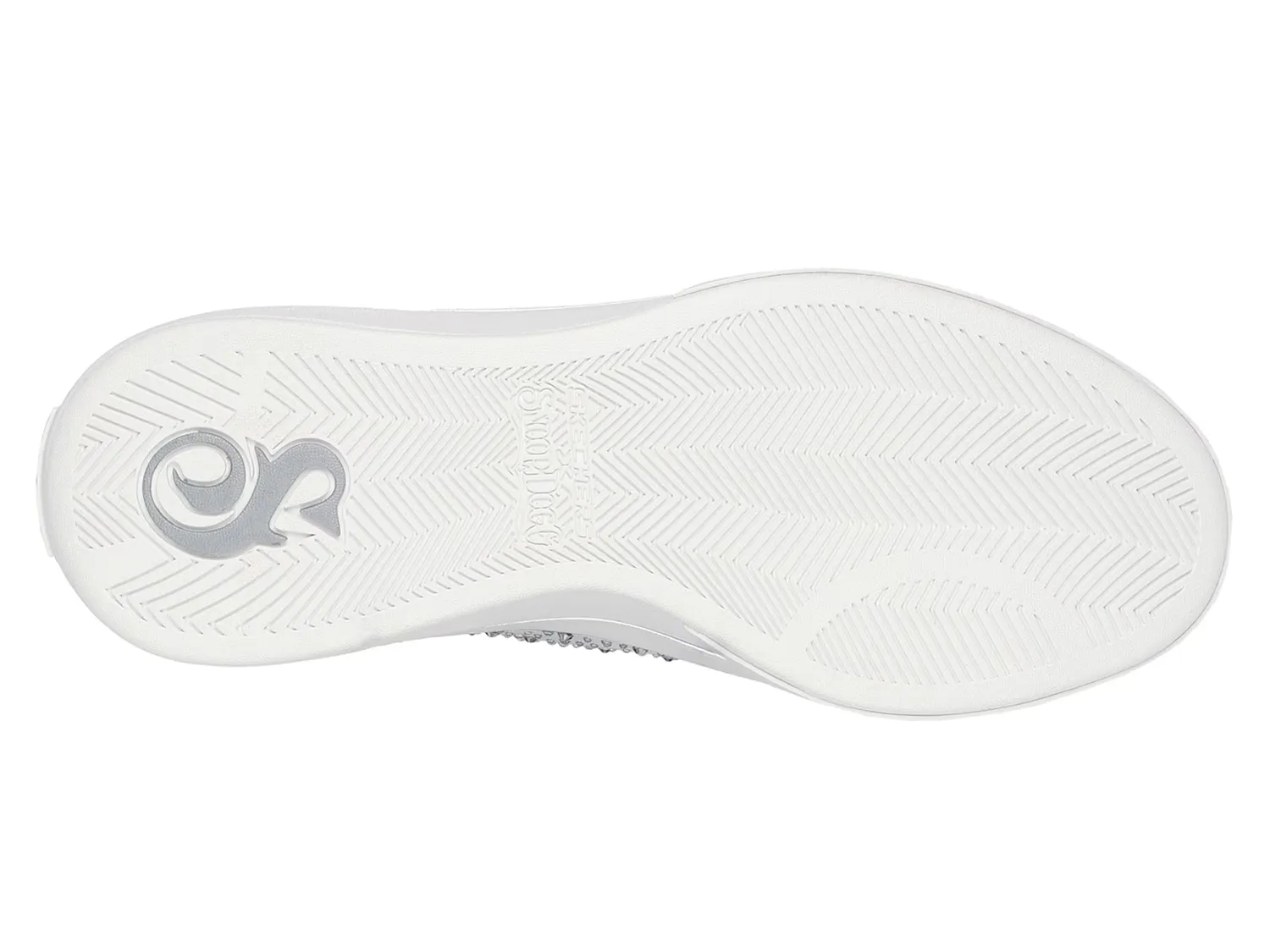Кроссовки x Snoop Dogg Snoop One Rhine-Stoned Sneaker Skechers, белый — фото 4