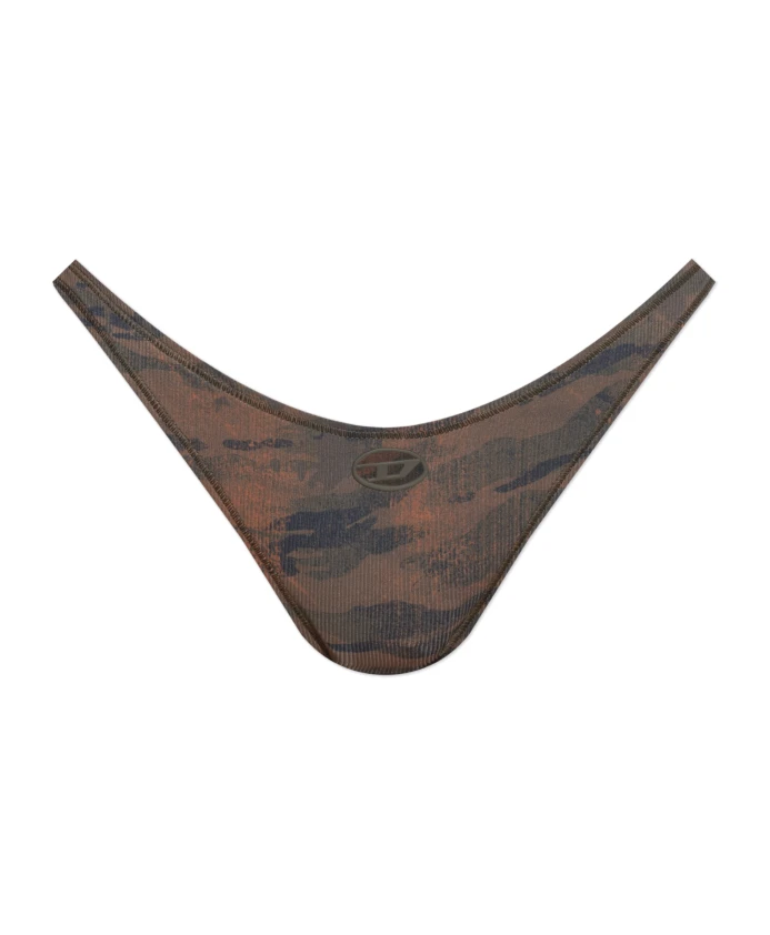 

Нижняя часть скомканного купальника Diesel, коричневый