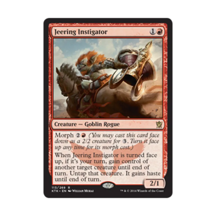 

CCG Насмехающийся подстрекатель (клавиша R), MTG - Khans of Tarkir