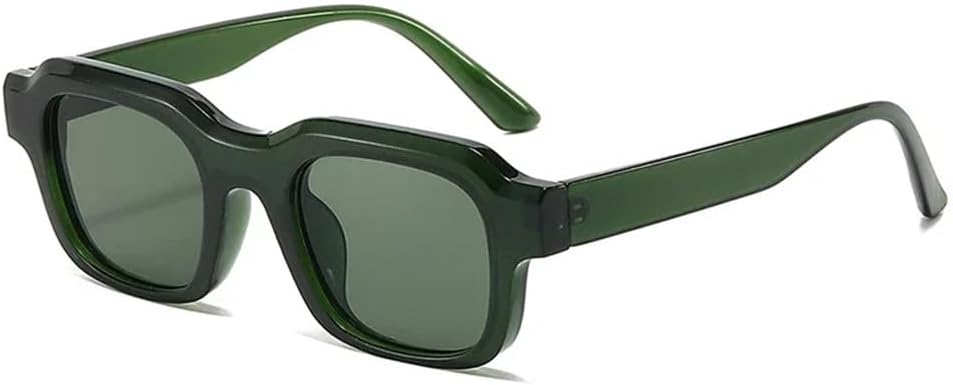 

Солнцезащитные очки конфетных цветов для женщин и мужчин с градиентной защитой от УФ-излучения UV400, идеально подходят для путешествий на открытом воздухе и вождения UYPTK, Leopard Dark Green