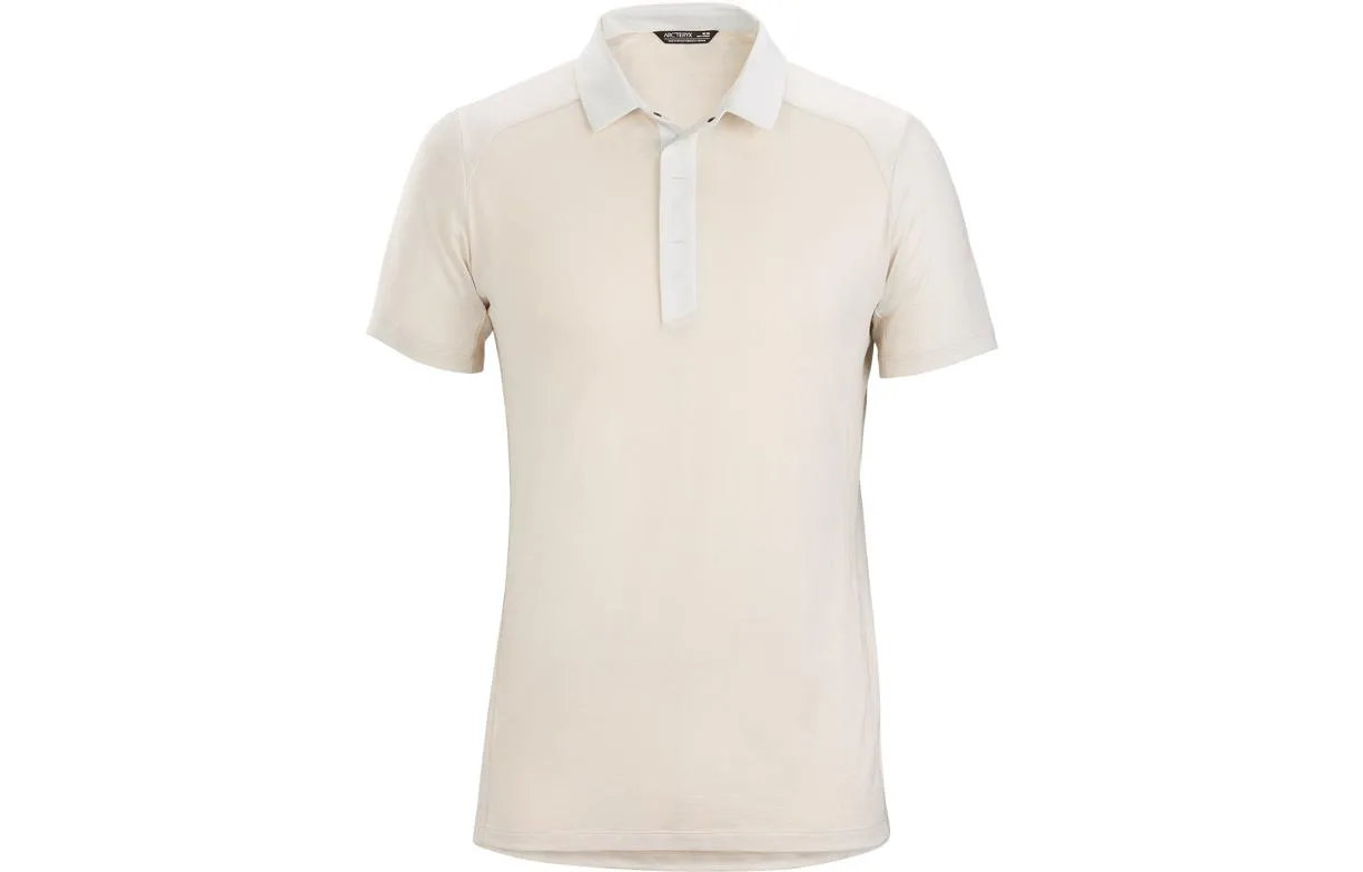 Футболка-поло ERIS SS22 мужская Arcteryx, Beach White/COCOON