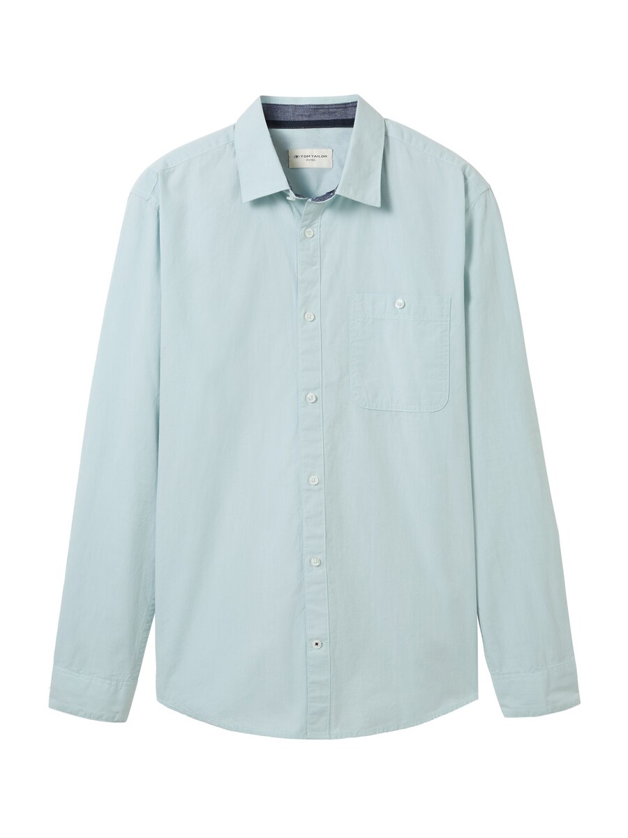 

Рубашка на пуговицах классического кроя TOM TAILOR, мятный