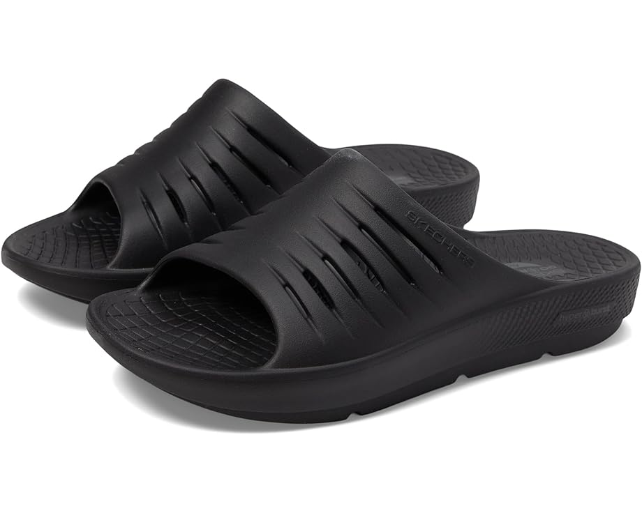 

Сандалии SKECHERS Performance GO Recover Refresh Slide Arch Fit - Contend 3 PT, цвет Black/Black