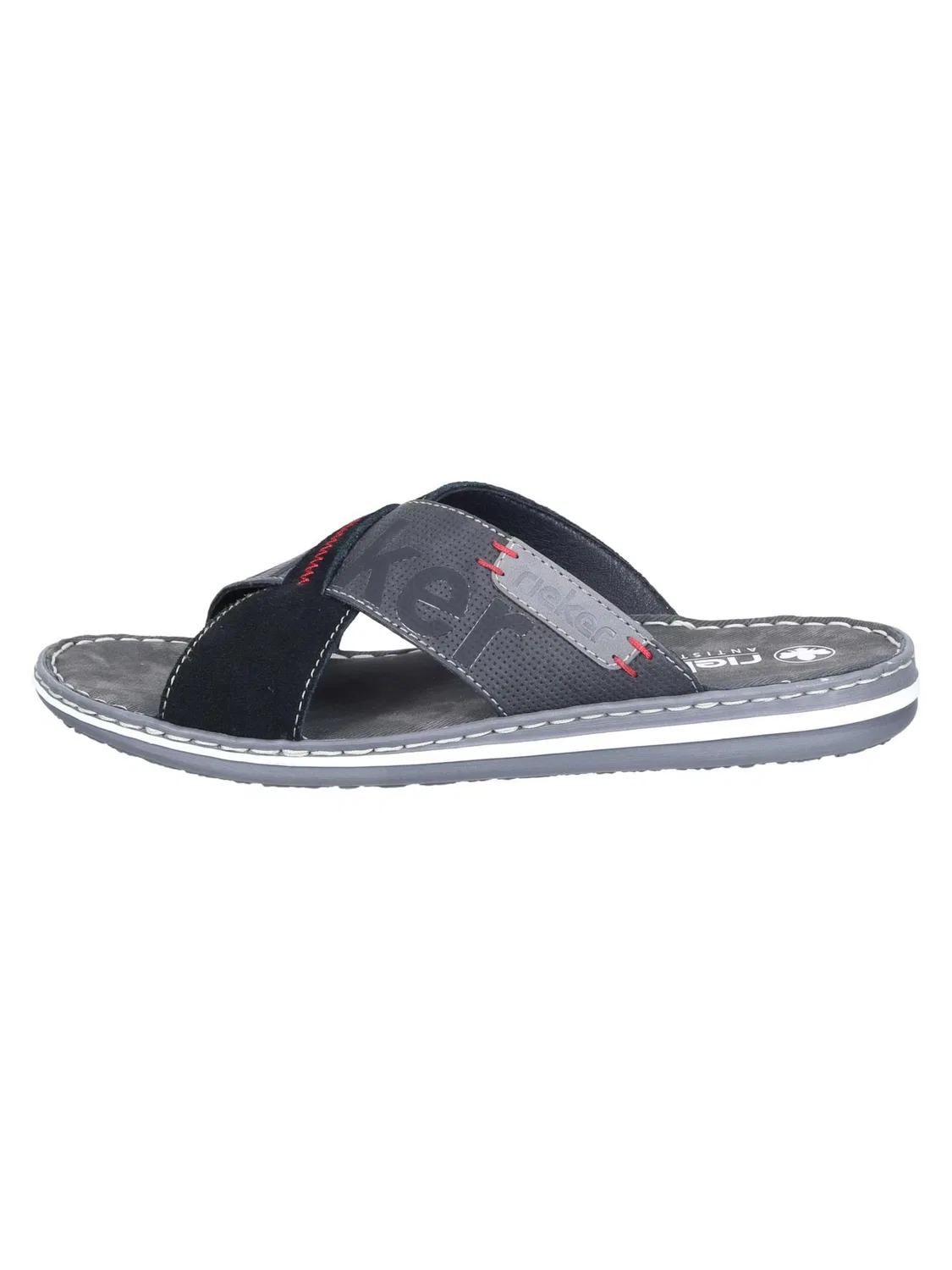 Мюли 'Basic' Rieker, Black