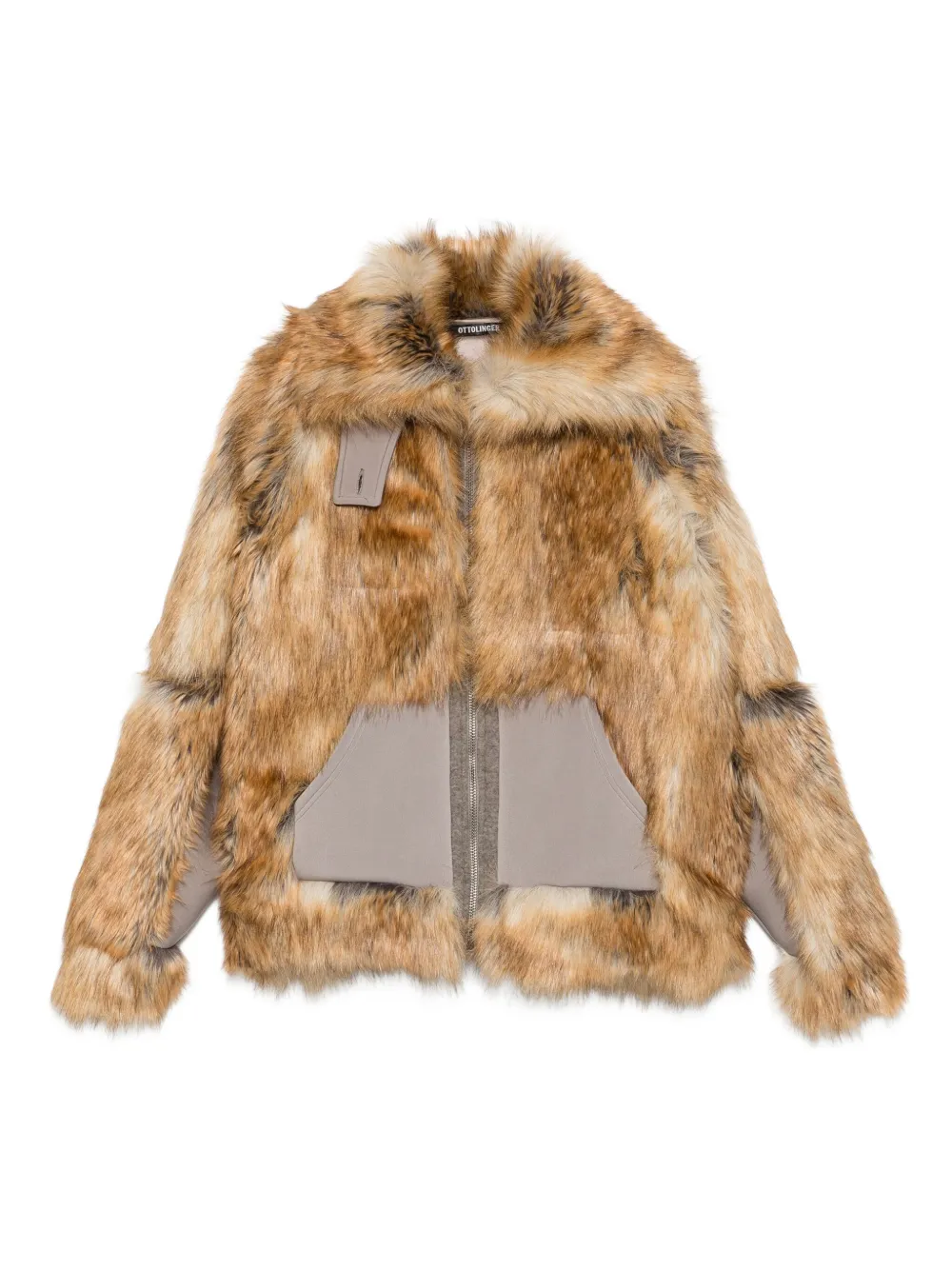 

Куртка со вставками Ottolinger, коричневый