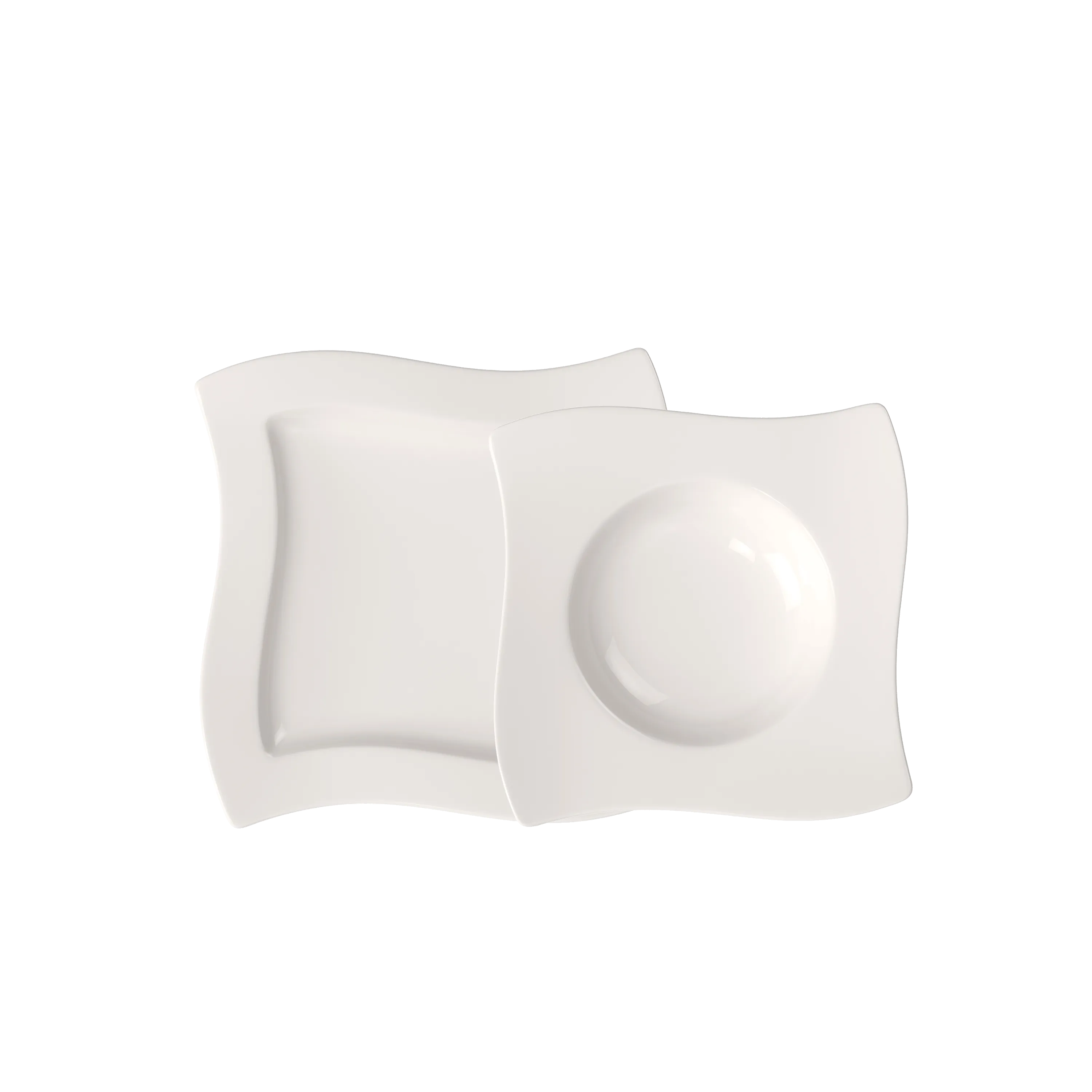 

Обеденный сервиз «НьюВолна» Villeroy & Boch, белый