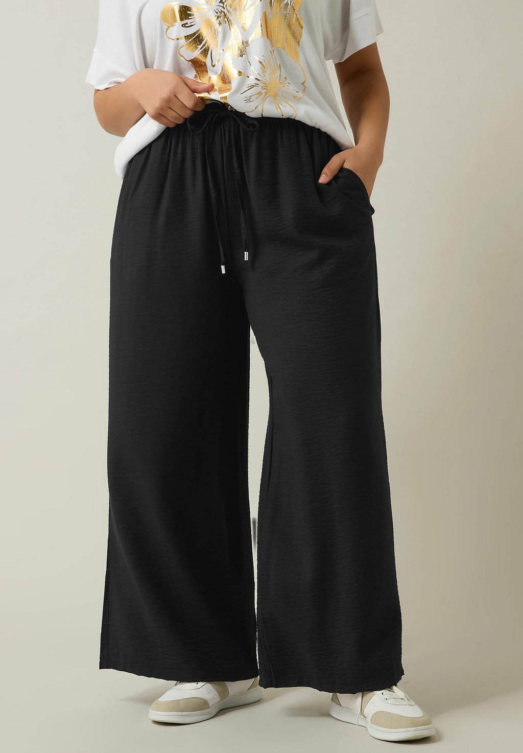

Брюки STRIPE PRINT WIDE LEG Evans, антрацит