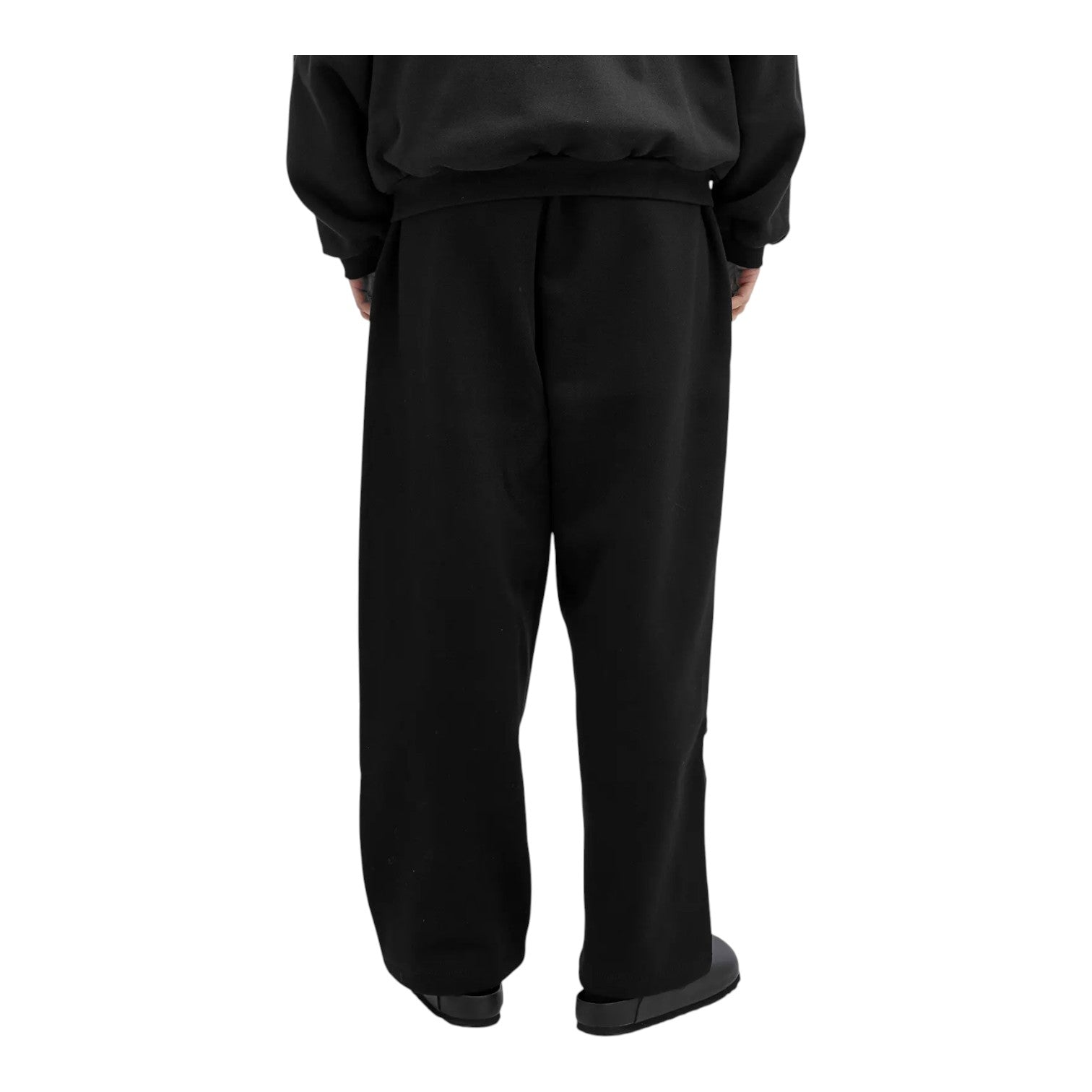 Брюки Fear of God Essentials Fleece Relaxed Sweatpant 'Black' — фото 3